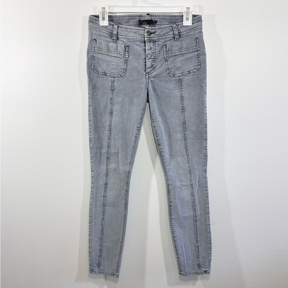 Prana Merrigan Corduroy Pants - Grey Size 4